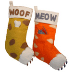 Dog and Cat Holiday Stockings