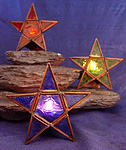 Star-Shaped Tealight Candleholders