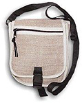 Deluxe Hemp Fabric Passport Bag