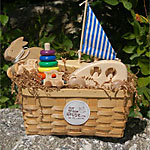 Organic Gift Basket -- "little tree hugger"