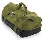 Weekender Duffle Bag Brown/Lime
