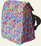 Cool Totes -- Medium Insulated Lunch Bag -- flutter print