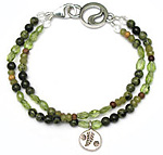 Rooted Bracelet Double Strand - Support "Trees For The Future"